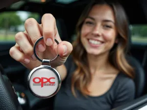 Opel Anello Portachiavi Personalizzato Logo Su Misura